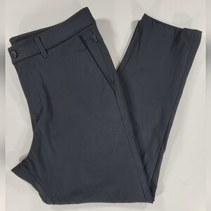 Lululemon Pants Men 34x28 Gray ABC Slim Fit Commission 5 Pocket LM5522S Stretch